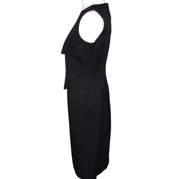 Banana Republic Monogram Black Pleated Tiered NWT Size 4 - Picture 3 of 7